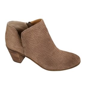 Lucky Brand Pickla Suede Ankle Boots